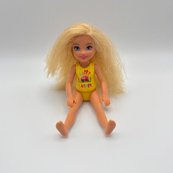 Barbie Club Chelsea Camper Chelsea Doll Mattel 2015 Happy Camper (SKU: 333TO) - Picture 1 of 12
